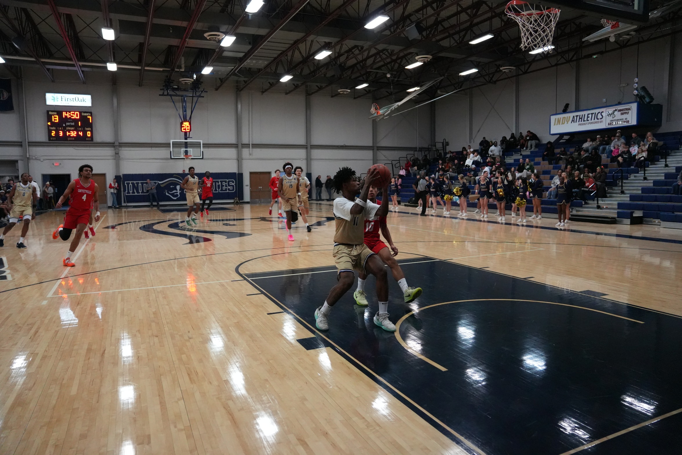 Pirates click on all cylinders to knock off Coffeyville for first time since 2021