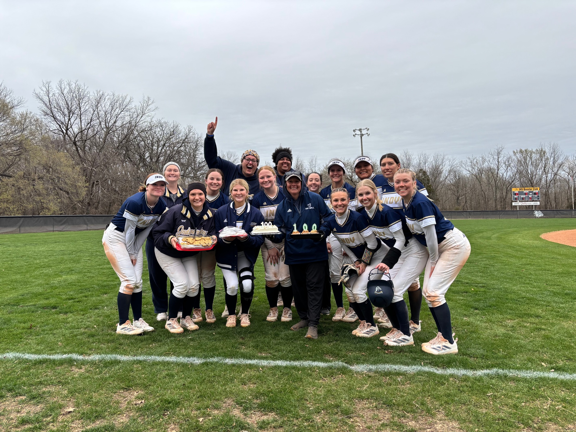 Pirates rally for Coach Allen's 100th victory at Indy