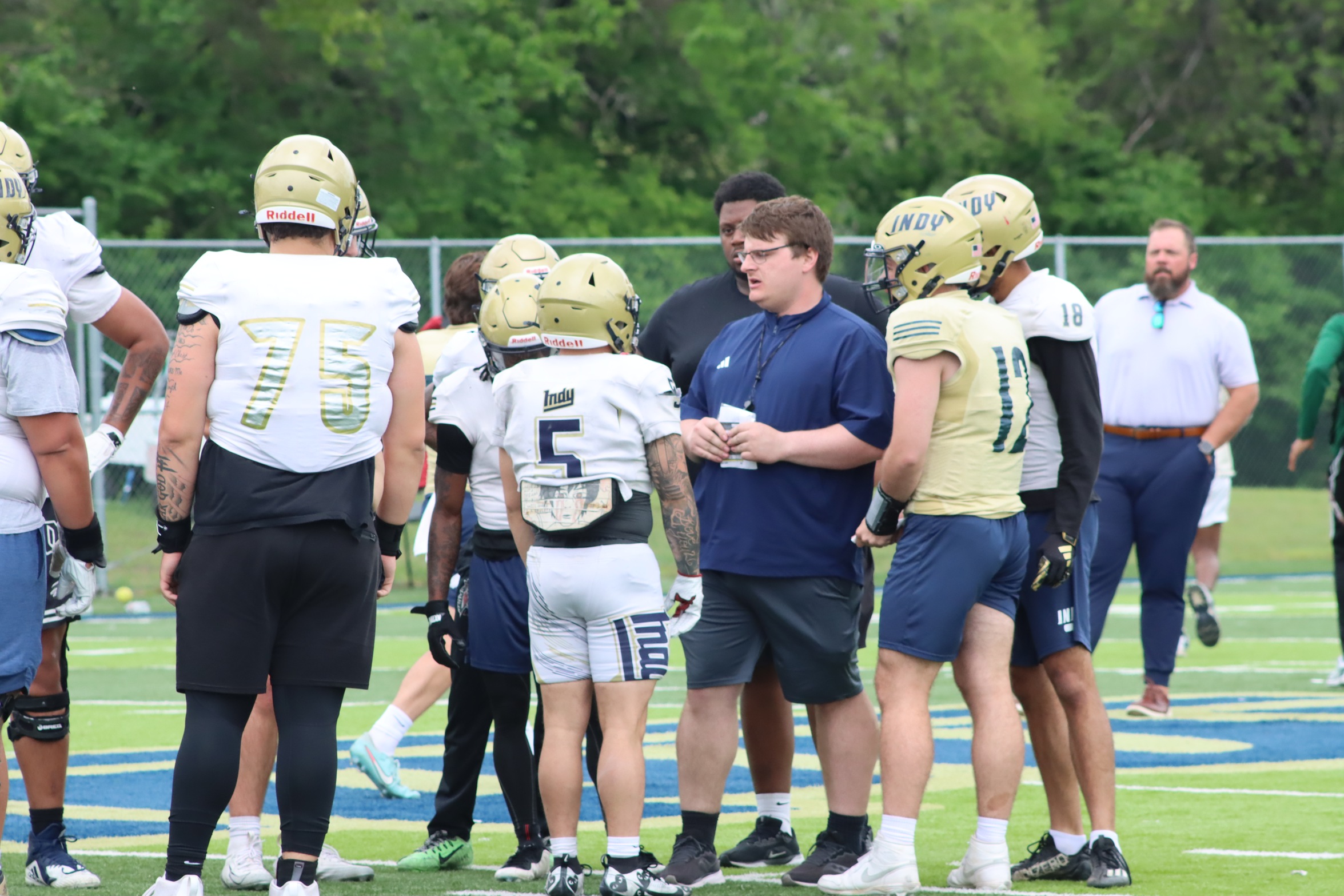 Indy Football welcomes Caden Coulson to coaching staff