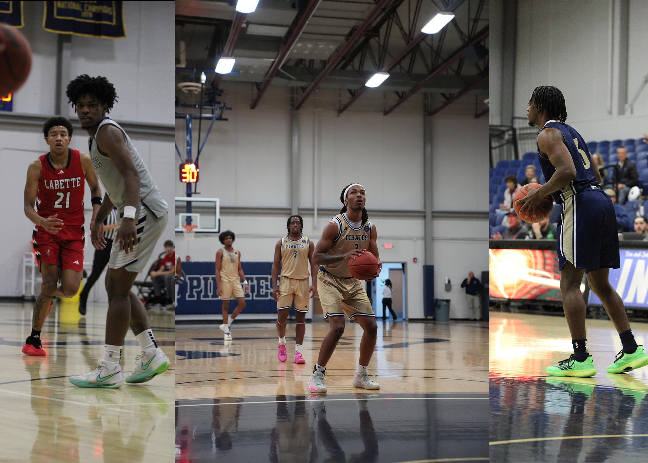 Three more Pirate Basketball Players find their next home