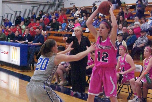 Lady Pirates Fall on Sophomore Night