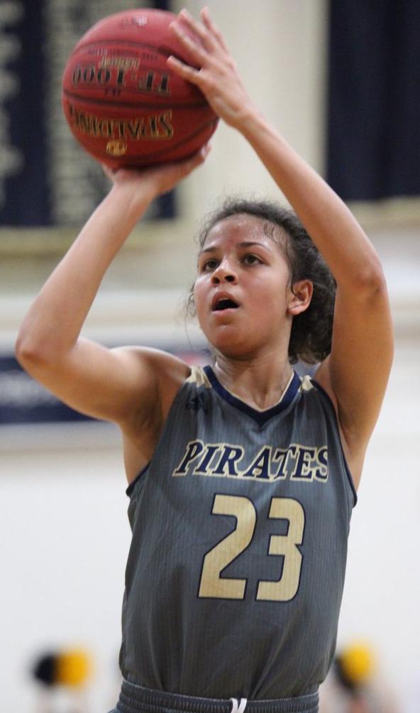 Mychaell Gray (23) shoots the ball against Butler. Photo Credit: Nick Dailey